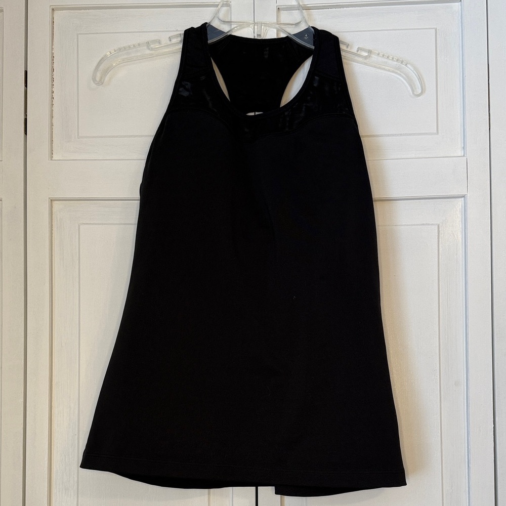 Athleta Black Women's Tank Top with Built in Bra